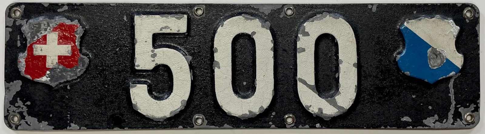 Historische Zürcher Autonummer 500